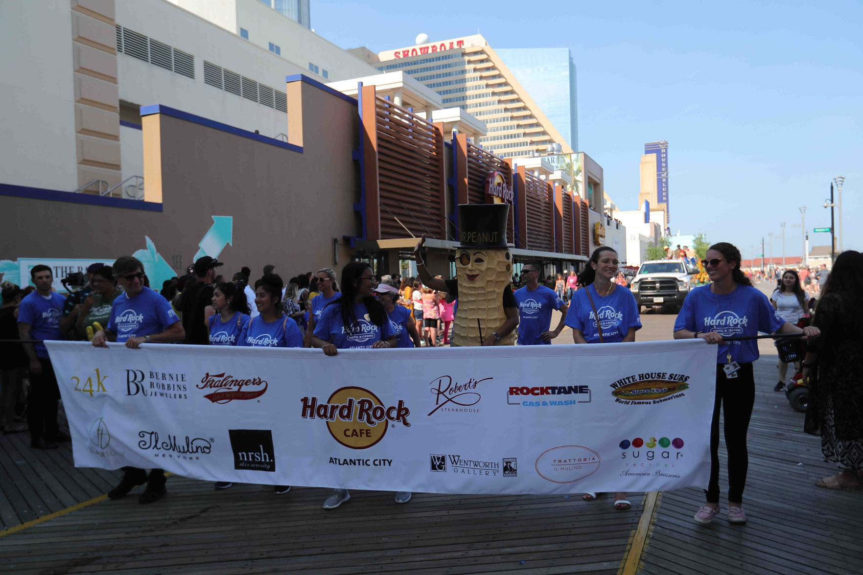 Hard Rock celebrated its one-year anniversary with Boardwalk parade